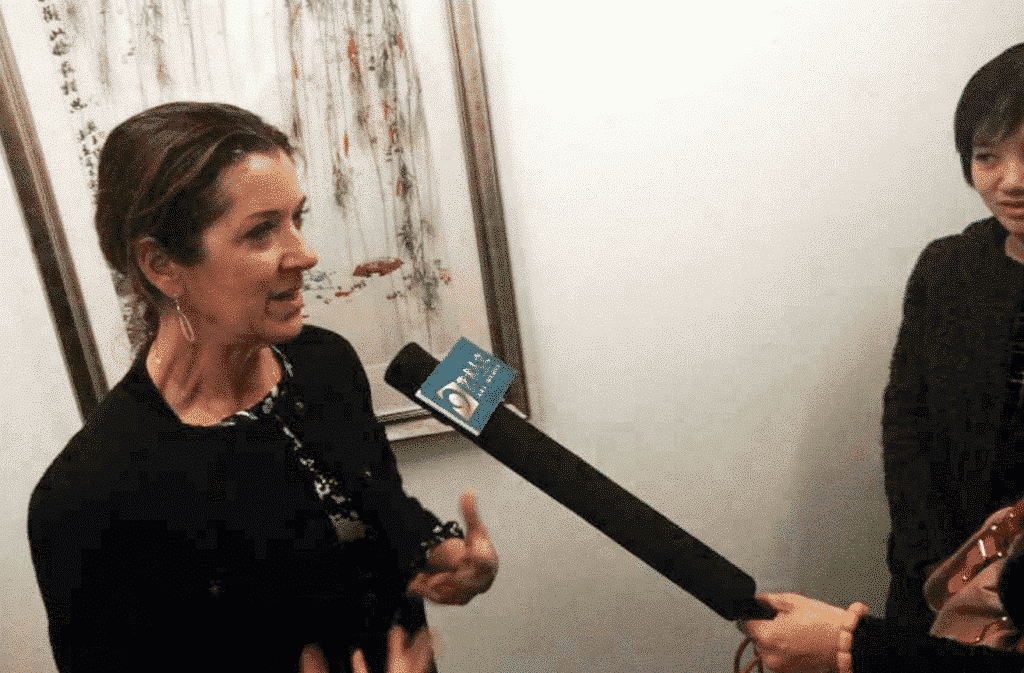 Victoria Hislop interview for  STV ( Art &amp; Culture Channel), China