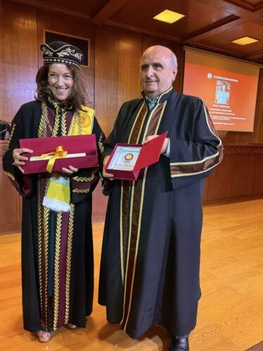Victoria awarded Honorary Doctorate by the University of Patras